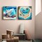 5D Diamond Painting for Adults Beginners, 4 Pack Beach Diamond Art Kits